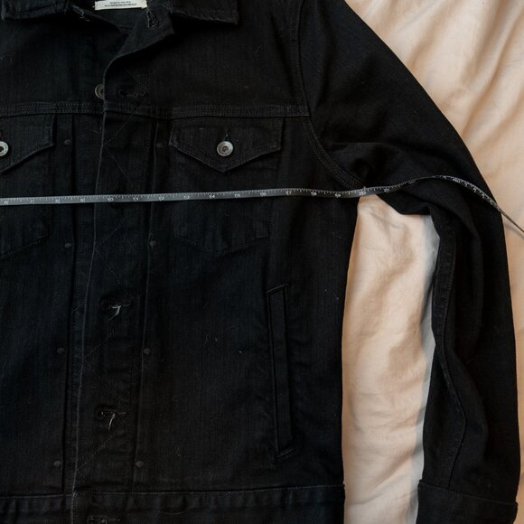 Rag And Bone Definitive Jean Jacket in Black XS - Picture 3 of 6